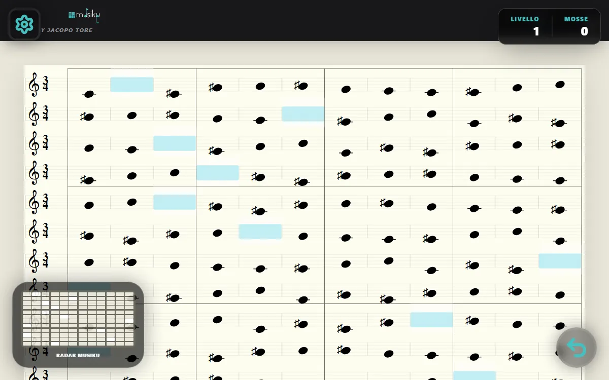 Screenshot: Musiku di Jacopo Tore